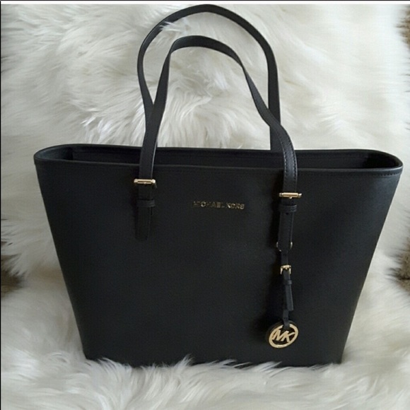 Michael Kors Black mini tote bag with dust bag